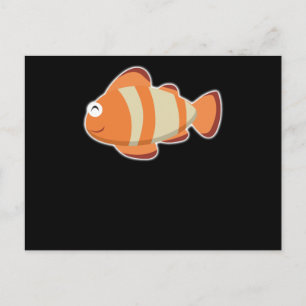Fisch Ozean Design Wal Schwimmen Siegel Fun Sea Ge Postkarte
