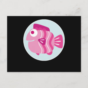 Fisch Ozean Design Wal Schwimmen Siegel Fun Sea Ge Postkarte