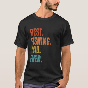 Fisch Papa Fischer Lustig Angeln Vatertag T-Shirt
