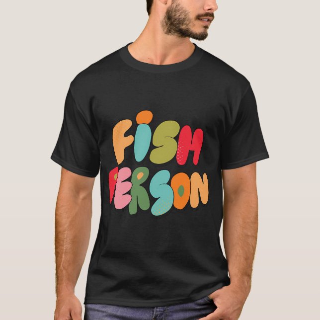 Fisch-Person (Version A) T-Shirt (Vorderseite)