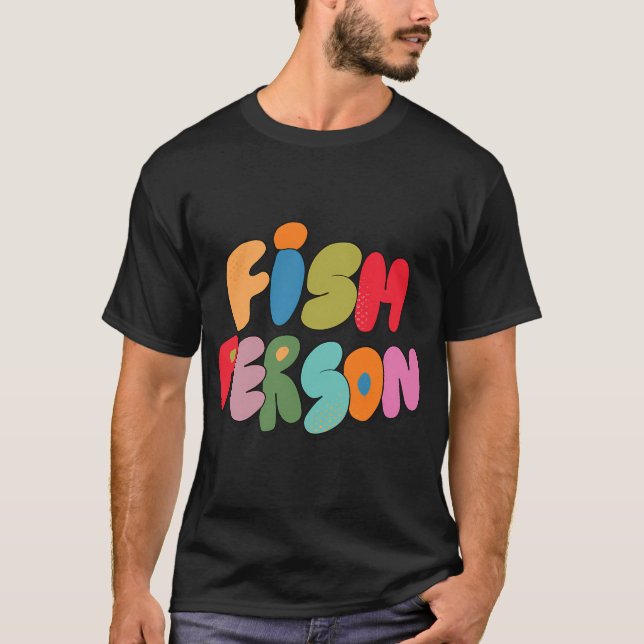 Fisch-Person (Version B) T-Shirt (Vorderseite)