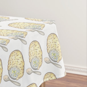 Fisch Pie UK British Food Küche Tischdecke