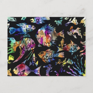 Fisch Postkarte