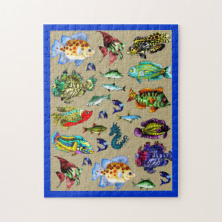 Fisch-Puzzlespiel Puzzle