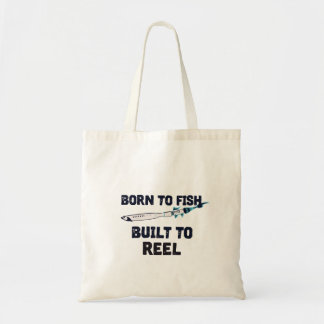 Fisch-Rakete Grafik Tragetasche