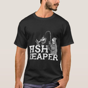 Fisch Reaper - Lustiger Fischer Spruch T-Shirt