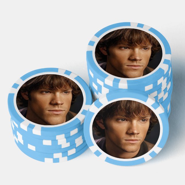 Fisch Sam Winchester  Pokerchips (Stapel)