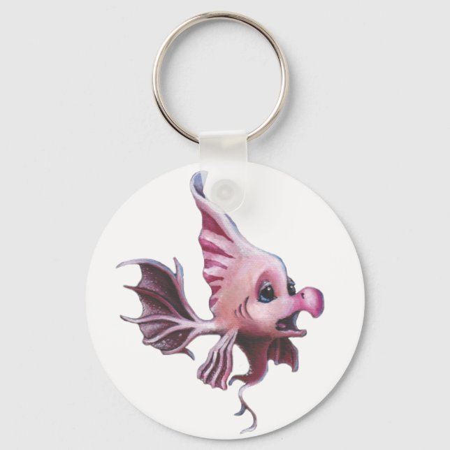 Fisch Schlüsselanhänger (Vorderseite)