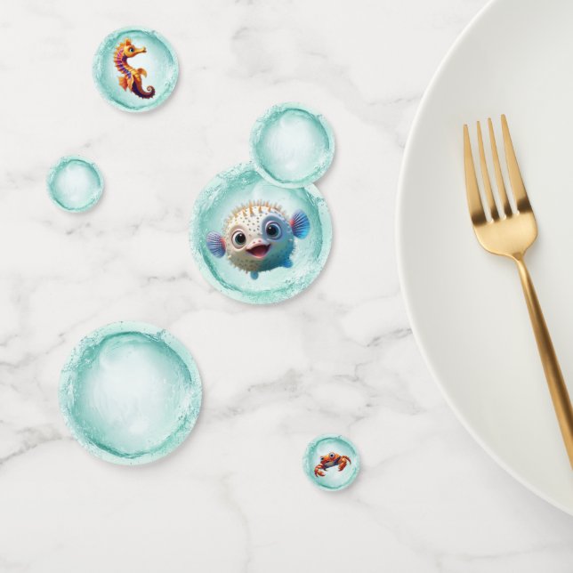 Fisch-Schüssel Confetti Konfetti (Gruppe)