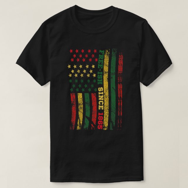 Fisch seit 1865 Flag T-Shirt (Design vorne)