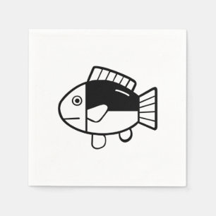 Fisch Serviette
