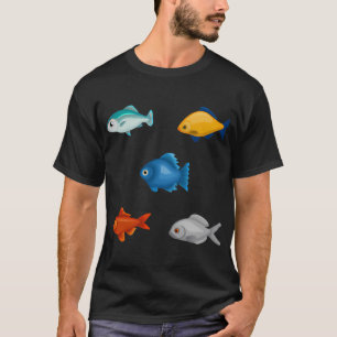 Fisch-Set-Packung T-Shirt