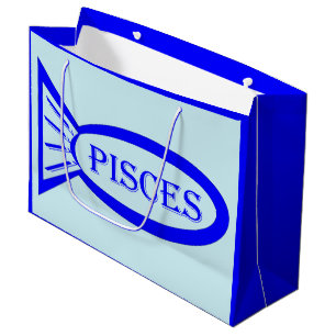 Fisch Sign Star Fish Custom Gift Bag Große Geschenktüte