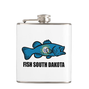 Fisch South Dakota Flachmann