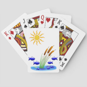 Fisch Spielkarten Deck