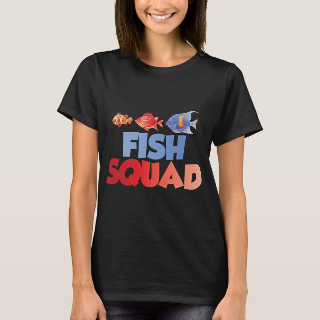 Fisch-Squad T-Shirt (Vorderseite)