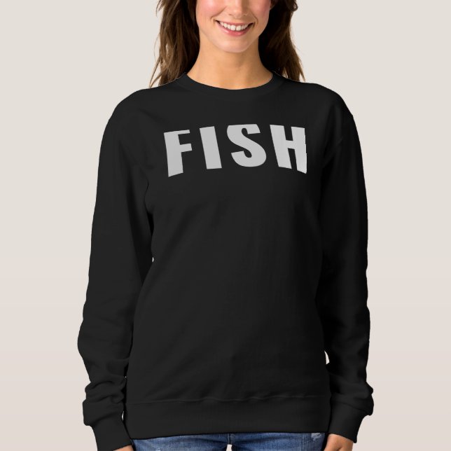 Fisch Sweatshirt (Vorderseite)
