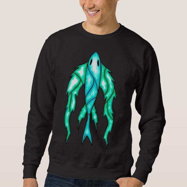 Fisch Sweatshirt (Vorderseite)