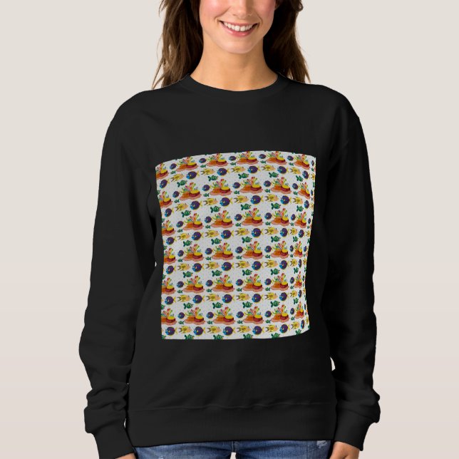 Fisch Sweatshirt (Vorderseite)