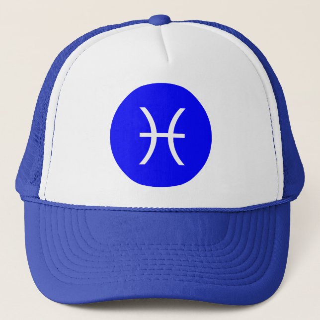 Fisch-Symbol Truckerkappe (Vorderseite)