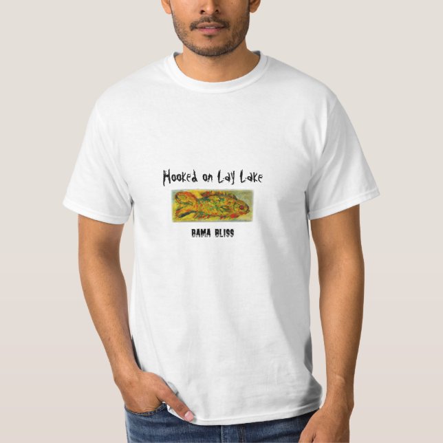 Fisch-T - Shirt "Lay See" Alabama (Vorderseite)