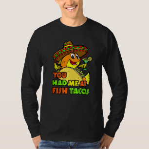 Fisch Taco mexikanischer Feinschmecker, den du bei T-Shirt