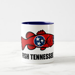 Fisch Tennessee Zweifarbige Tasse