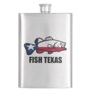 Fisch Texas Flachmann