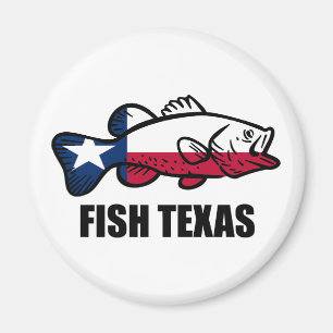 Fisch Texas Magnet