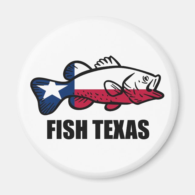 Fisch Texas Magnet (Vorne)