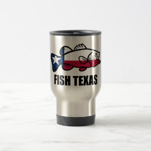 Fisch Texas Reisebecher