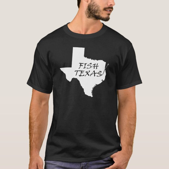 Fisch-Texas-Shirt T-Shirt (Vorderseite)