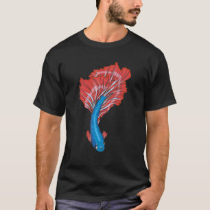 Fisch Tiere Aquarium Tier Motiv T-Shirt