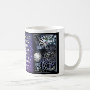 Fisch-Tierkreisschale oder -Tasse Tasse