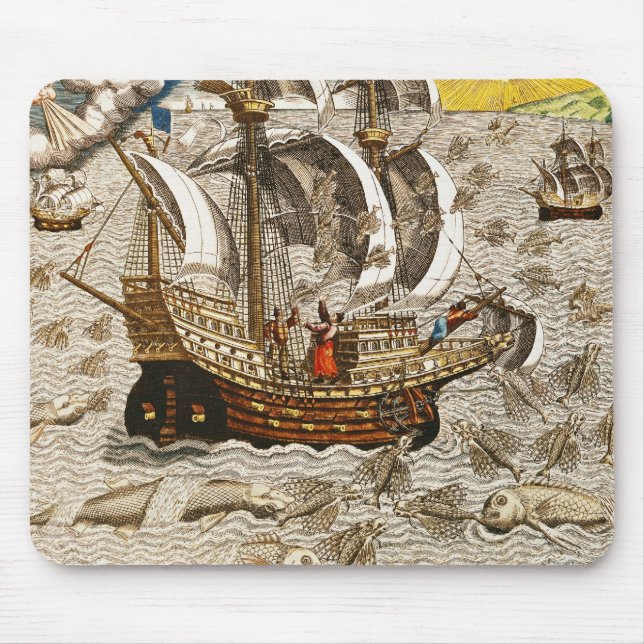 Fisch-Treffen in der Torrid Zone Mousepad (Vorne)