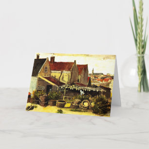 Fisch Trockner Stall von Vincent van Gogh Karte