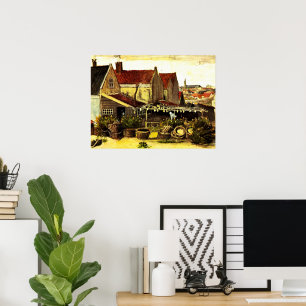 Fisch Trockner Stall von Vincent van Gogh Poster