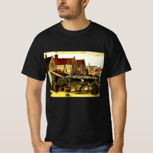 Fisch Trockner Stall von Vincent van Gogh T-Shirt