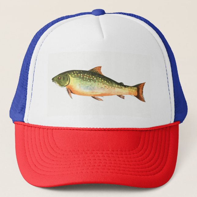 Fisch Truckerkappe (Vorderseite)