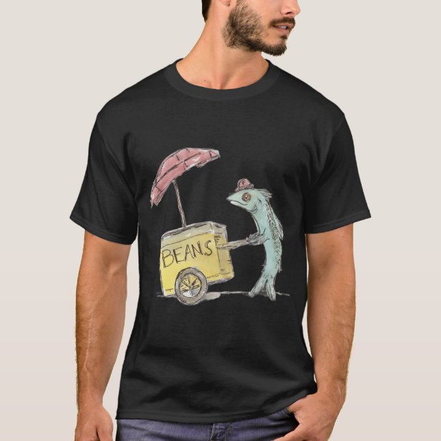 Fisch und Bohnen T-Shirt (Vorderseite)