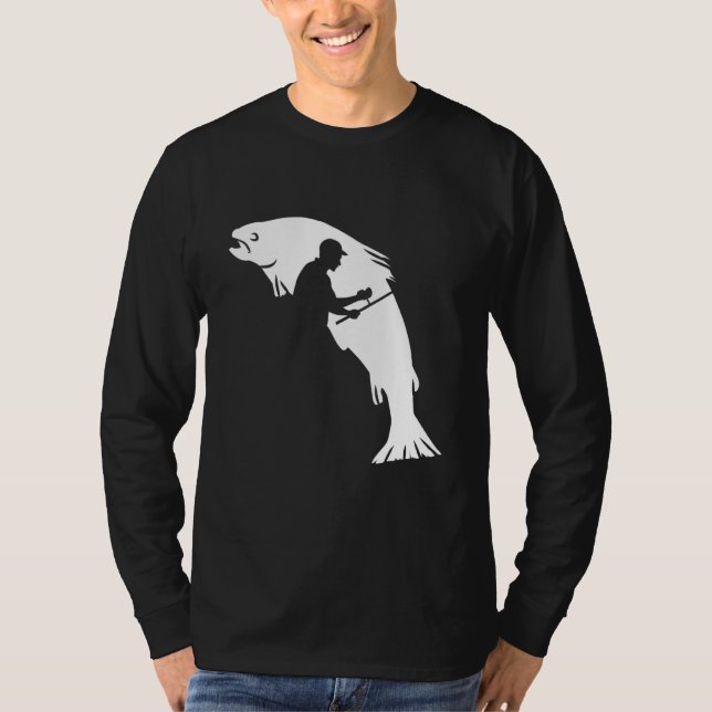 Fisch und Fischerei für Männer T-Shirt (Vorderseite)