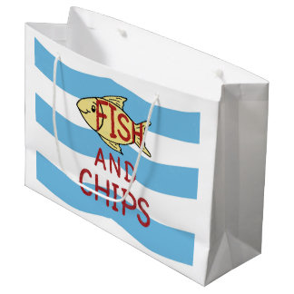 Fisch und große geschenktüte