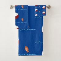 Fisch und Köder Badezimmer
