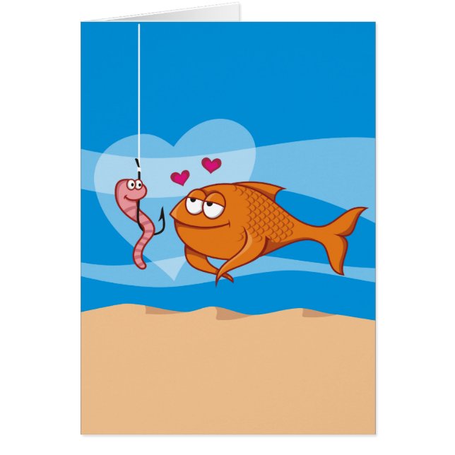 Fisch und Köder in Liebe (Vorne)