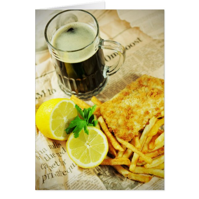 Fisch und Pommes Frites (Vorne)