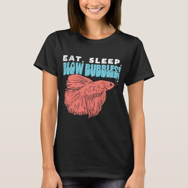 Fisch und Schlammspringer a0407 T-Shirt (Vorderseite)