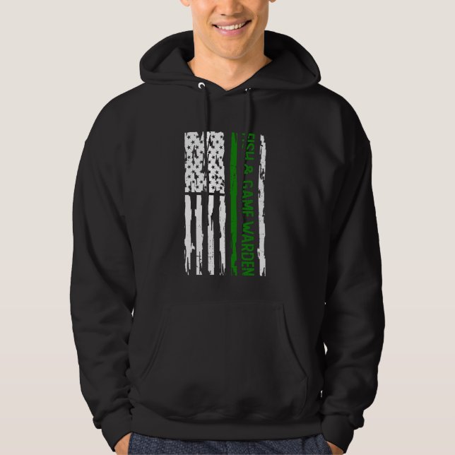 Fisch- und Spielwarte Hoodie (Vorderseite)