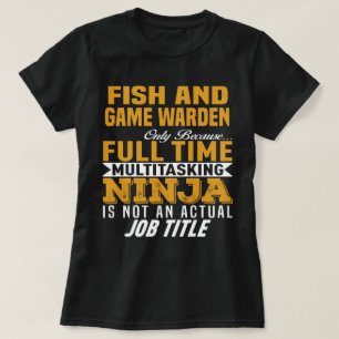 Fisch- und Spielwarte T-Shirt