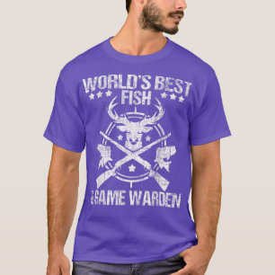 Fisch- und SpielwarteErhaltung der wild lebenden T T-Shirt