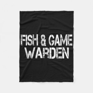 Fisch- und Wildhüter-Halloween-Lazy-Kostüm Fleecedecke